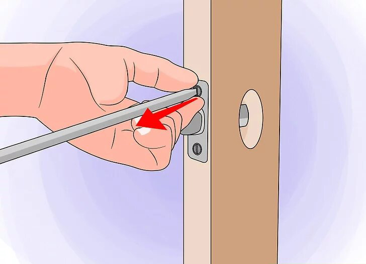 How to change a lock fourteenth step